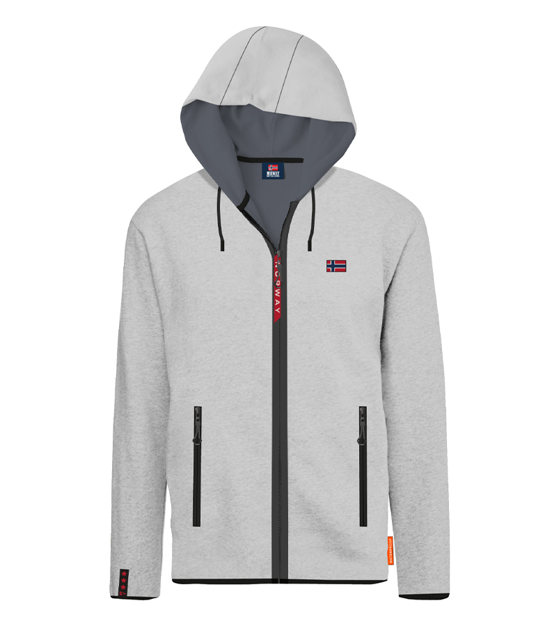 SCUOLA NAUTICA ITALIANA - GIACCA UOMO SOFTSHELL 119141 SILVER