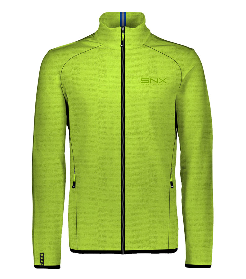 SCUOLA NAUTICA ITALIANA - FELPA UOMO KNIT FLEECE ACIDO