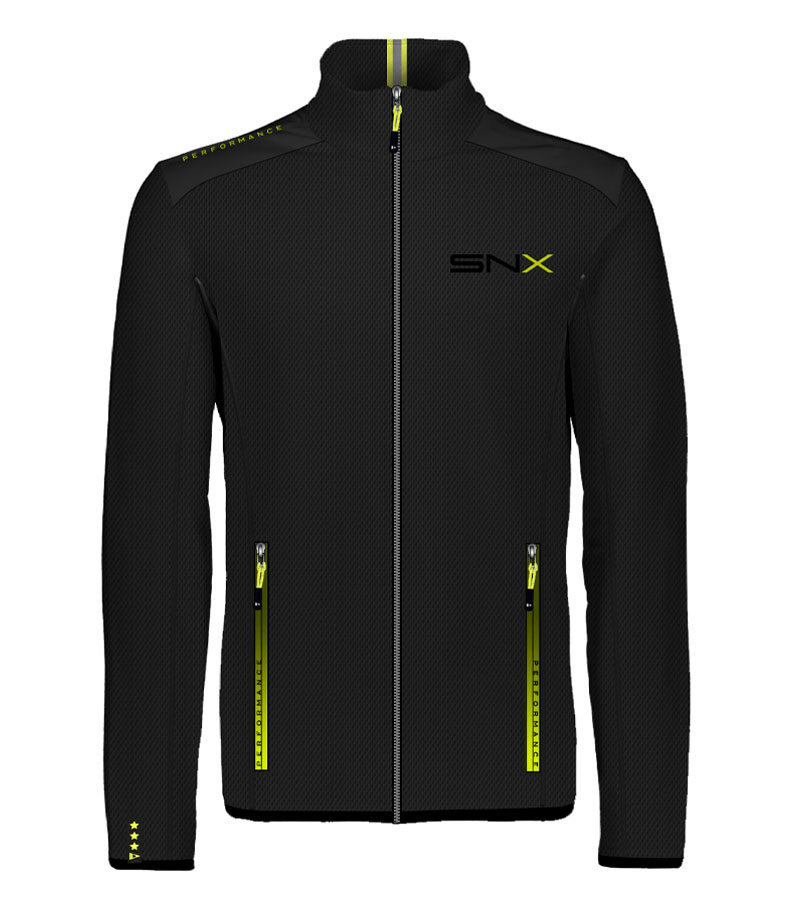 SCUOLA NAUTICA ITALIANA - FELPA UOMO KNIT FLEECE BLACK