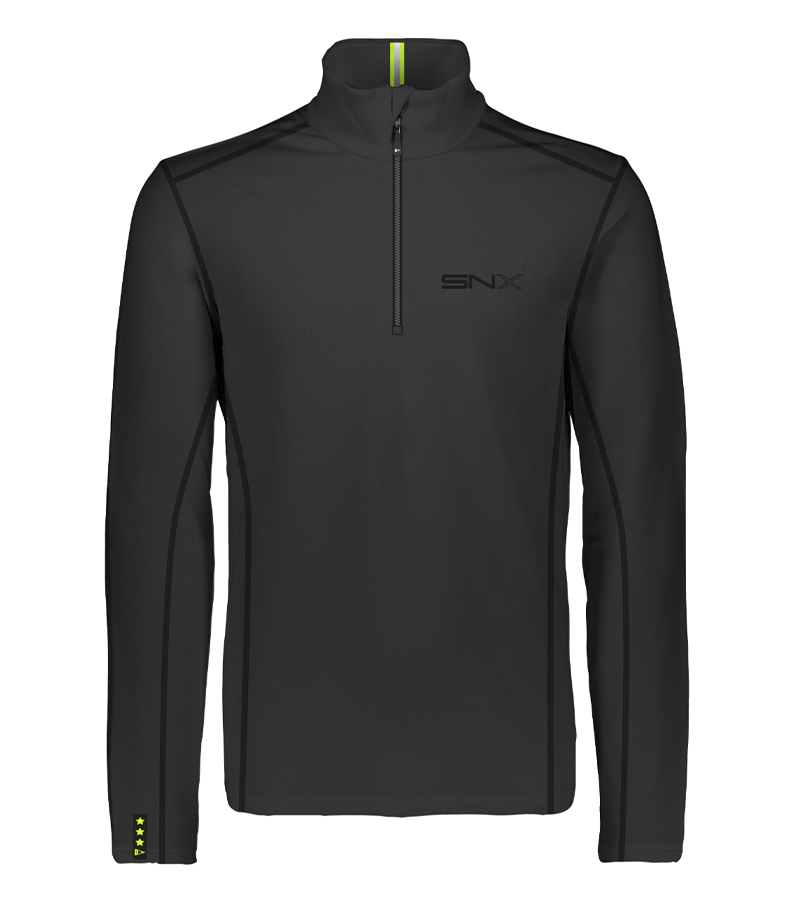 SCUOLA NAUTICA ITALIANA - PILE UOMO BLACK