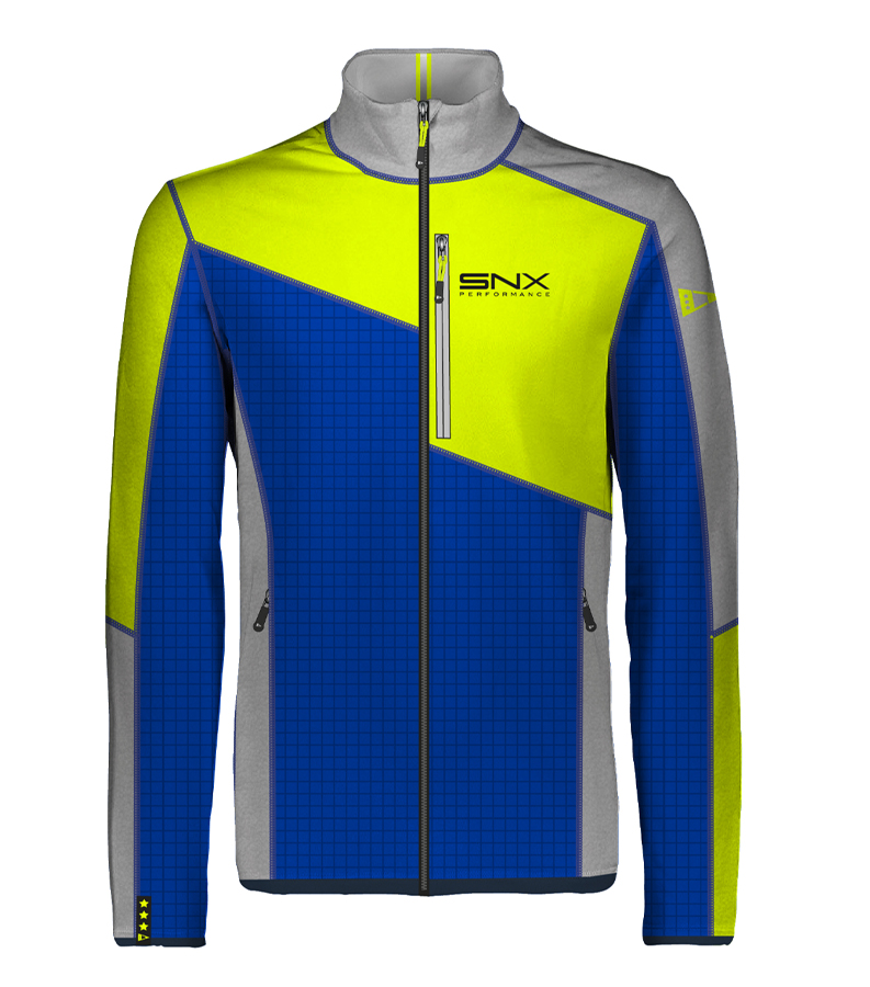 SCUOLA NAUTICA ITALIANA - PILE WAFFLE UOMO 149501 BLUETTE