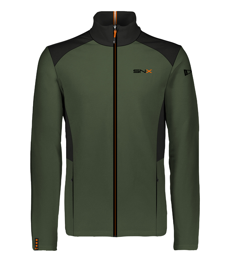 SCUOLA NAUTICA ITALIANA - FELPA POLAR FLEECE UOMO 149524 ARMY