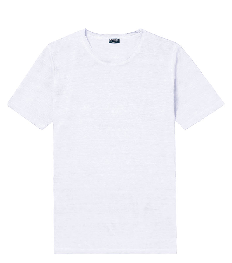 ZEYBRA - T-SHIRT MAN LINEN