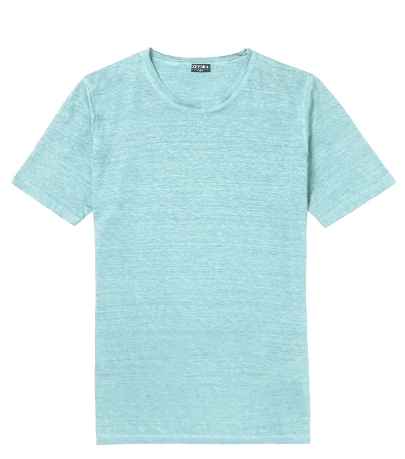 ZEYBRA - T-SHIRT MAN LINEN