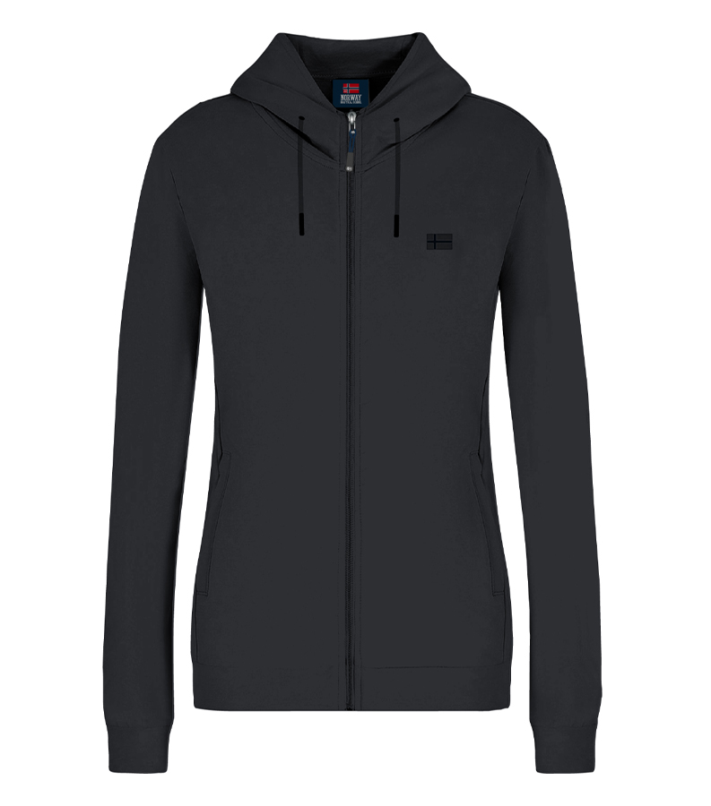 NORWAY - FLEECE WITH HOODIE WOMAN 852411