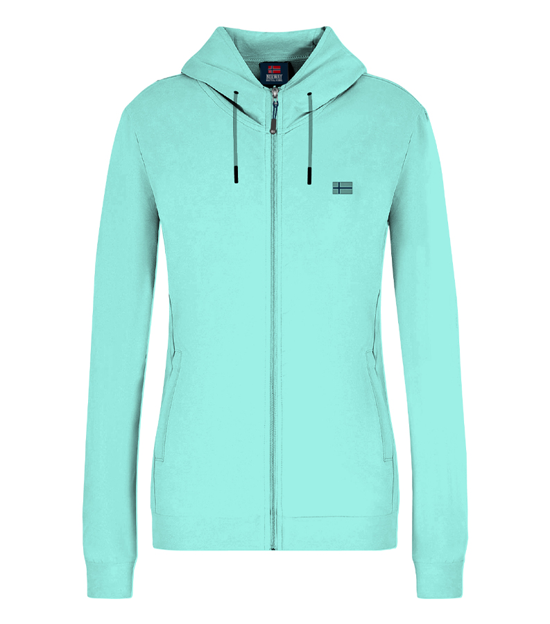 NORWAY - FLEECE WITH HOODIE WOMAN 852411
