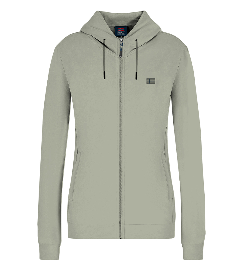 NORWAY - FLEECE WITH HOODIE WOMAN 852411