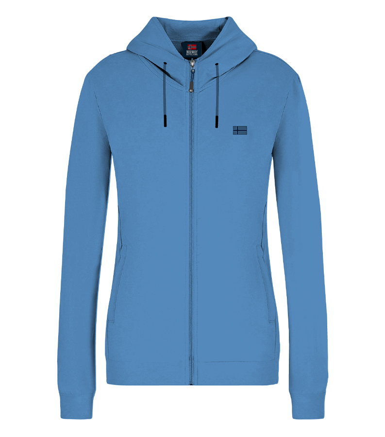 NORWAY - FLEECE WITH HOODIE WOMAN 852411