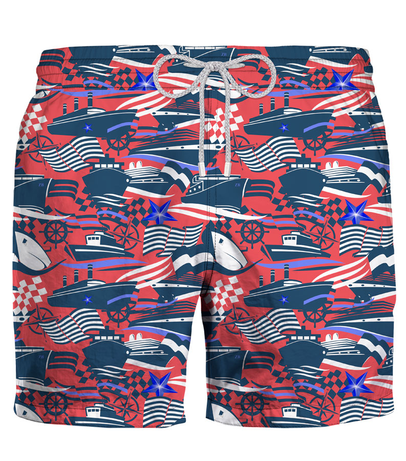 ZEYBRA - SWIM SHORT BOY NAUTICAL