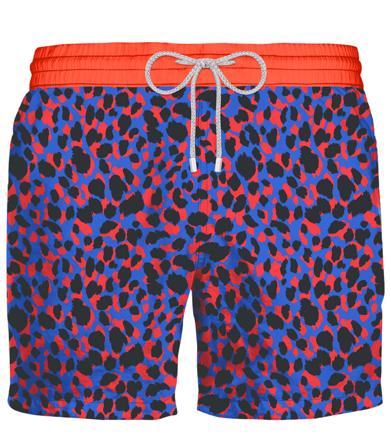 ZEYBRA - SWIM SHORT BOY SPOTTED ELECTRIC