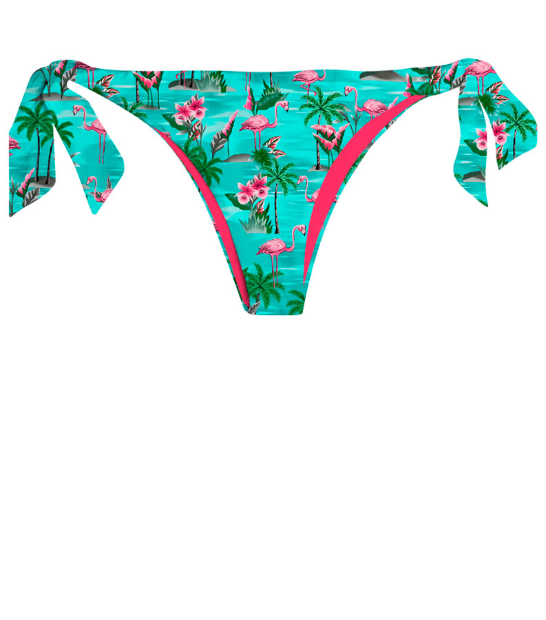 ZEYBRA - BRASILIANA DONNA REVERSIBILE FENICOTTERI ACQUA