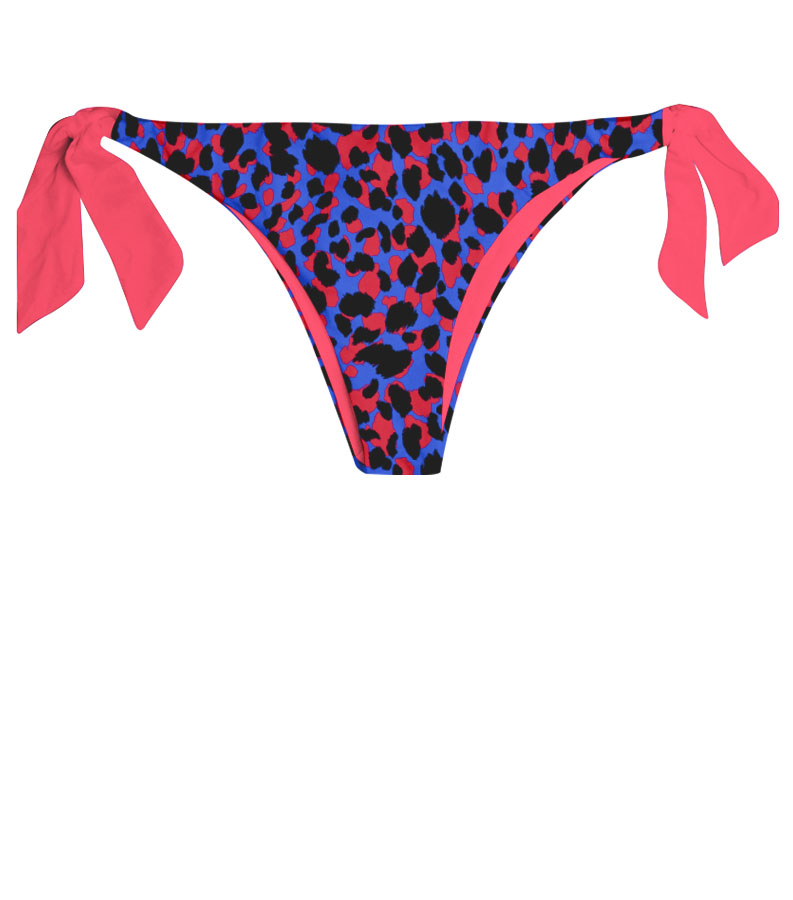 ZEYBRA - REVERSIBLE BRAZILIAN BRIEFS WOMAN SPOTTED ELECTRIC