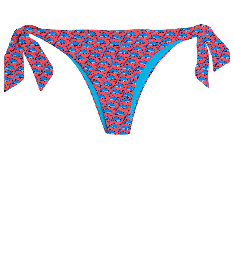 ZEYBRA - REVERSIBLE BRAZILIAN BRIEFS WOMAN DOLPHINS PINK