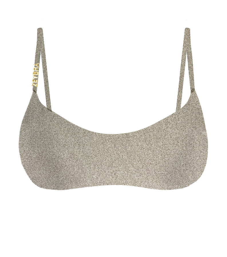 ZEYBRA - BRALETTE WOMAN LETTERS GOLD