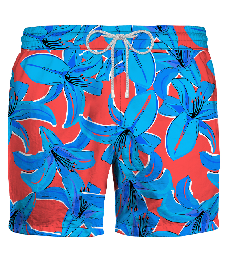 ZEYBRA - SWIM SHORT MAN FLOWER RECYCLED
