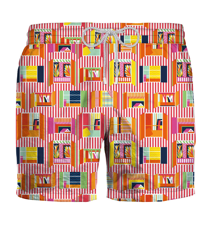 ZEYBRA - SWIM SHORT MAN WINDOWS RECYCLED