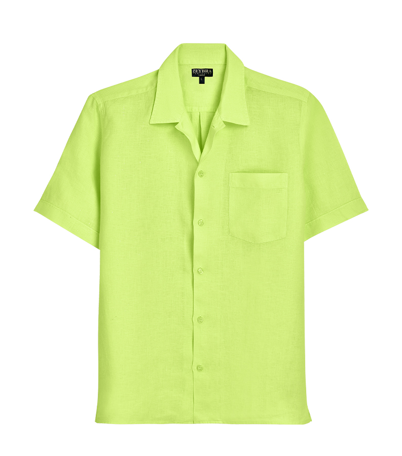 ZEYBRA - CAMICIA UOMO MANICA CORTA ACIDO