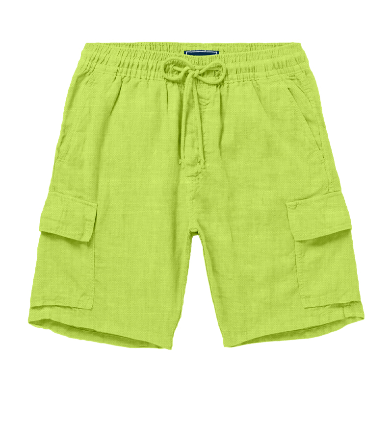 ZEYBRA - BERMUDA UOMO LINO ACIDO