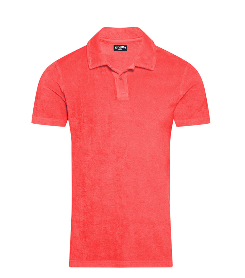 ZEYBRA - MAN SPONGE CORAL POLO