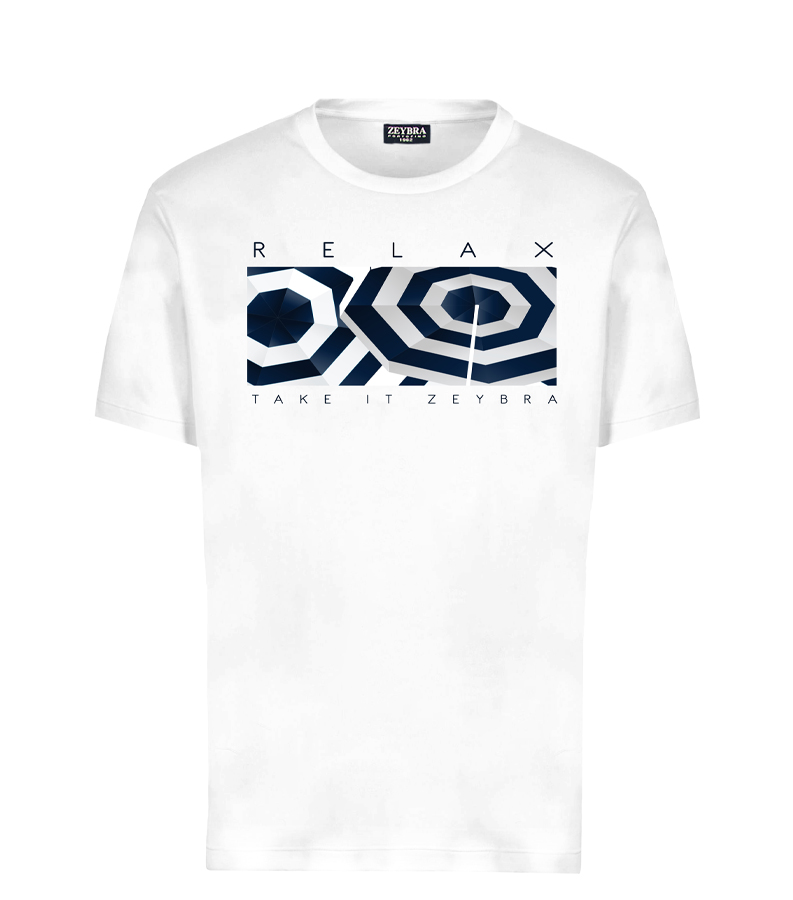 ZEYBRA - T-SHIRT MAN 100% SUPIMA COTTON