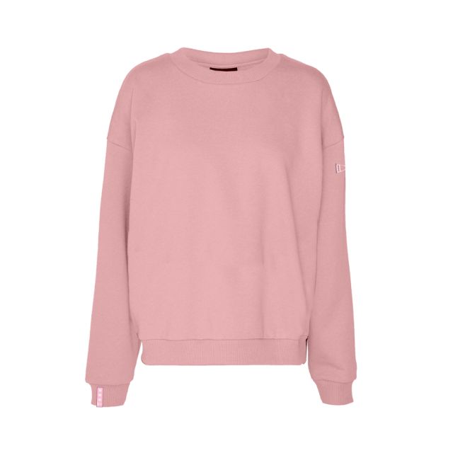 SCUOLA NAUTICA ITALIANA - FELPA GIROCOLLO DONNA 152412 PINK