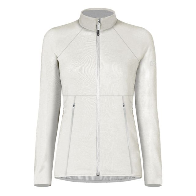 SCUOLA NAUTICA ITALIANA - FELPA CON ZIP DONNA 152413 WHITE
