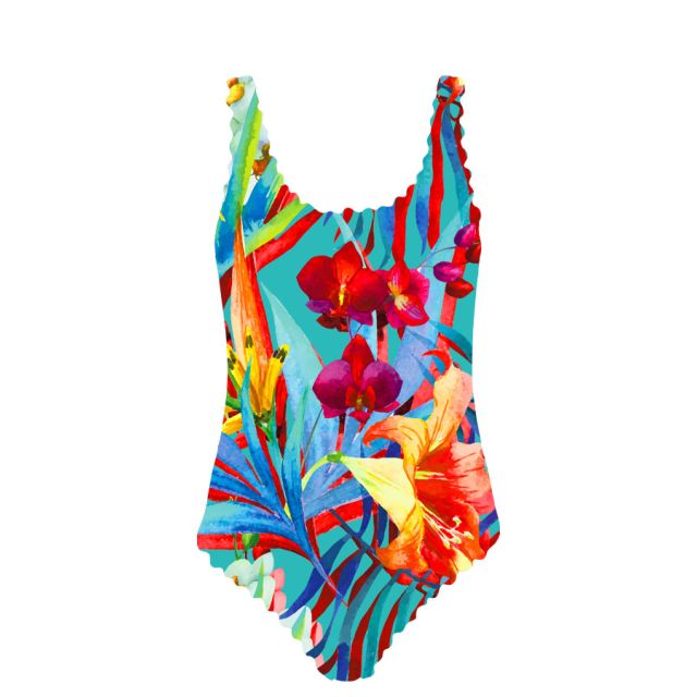 ZEYBRA - ONE PIECE SWIMSUIT GIRL GIUNGLA