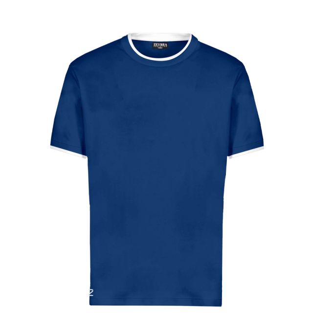ZEYBRA - 100% COTTON DOUBLE NECK T-SHIRT