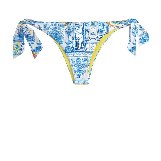 ZEYBRA - REVERSIBLE BRAZILIAN BRIEFS WOMAN CERAMIC WHITE