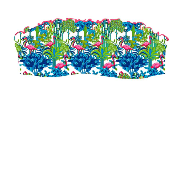 ZEYBRA - BANDEAU GIRL FLAMINGO WHITE