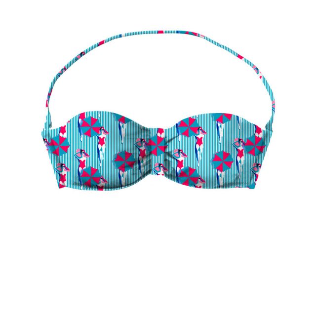 ZEYBRA - BANDEAU WOMAN BEACH UMBRELLA HAWAII