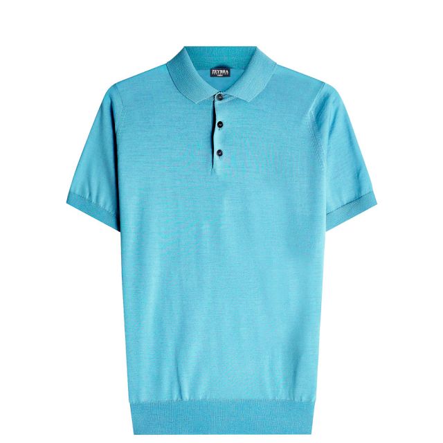 ZEYBRA - POLO MAN COTTON CREPE