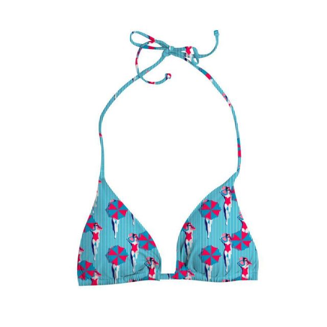 ZEYBRA - REVERSIBLE TRIANGLE BRA GIRL BEACH UMBRELLA HAWAY