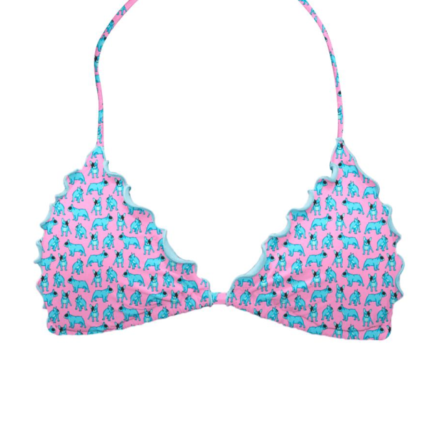 ZEYBRA - SLIDING TRIANGLE BRA WOMAN BULLDOG PINK