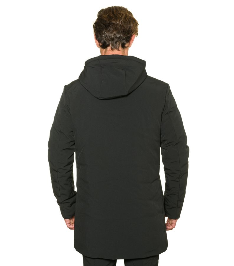 SCUOLA NAUTICA ITALIANA GIACCA UOMO PARKA SOFTSHELL BLACK