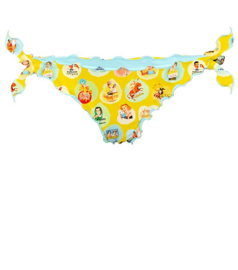 ZEYBRA - BRASILIANA DONNA POSTER CANARINO