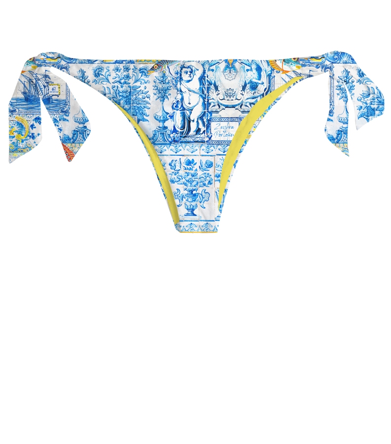 ZEYBRA - REVERSIBLE BRAZILIAN BRIEFS WOMAN CERAMIC WHITE