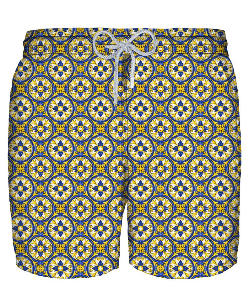ZEYBRA - SWIM SHORT BOY MAJOLICA ELECTRIC