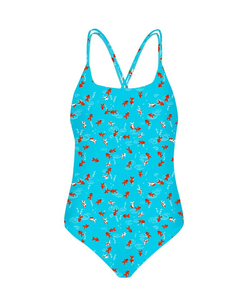 ZEYBRA - ONE PIECE SWIMSUIT GIRL JAPAN FISH WATER