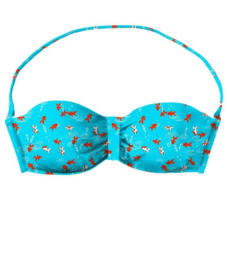 ZEYBRA - BANDEAU GIRL JAPAN FISH WATER