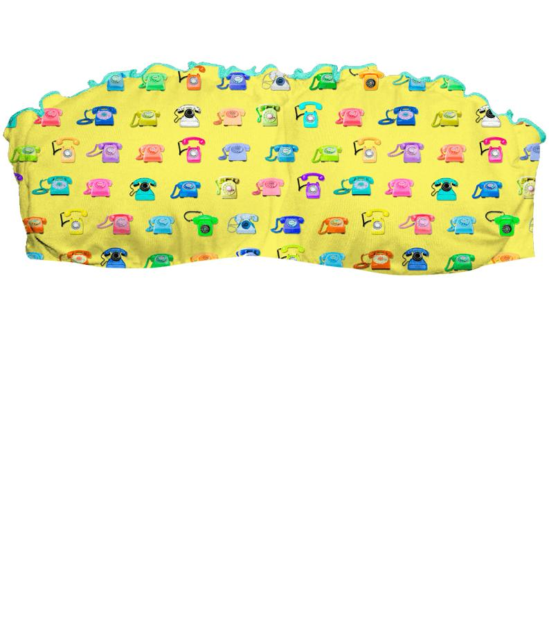 ZEYBRA - FASCIA BAMBINA TELEFONI CANARINO