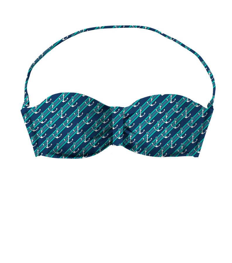 ZEYBRA - BANDEAU WOMAN ANCHORS BALI