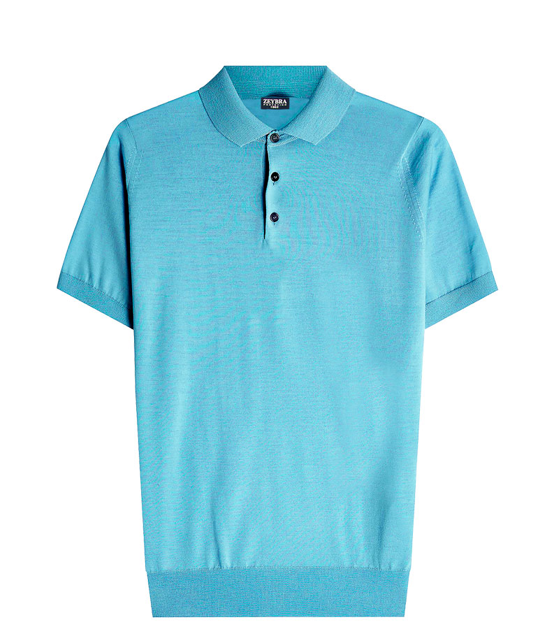 ZEYBRA - POLO MAN COTTON CREPE