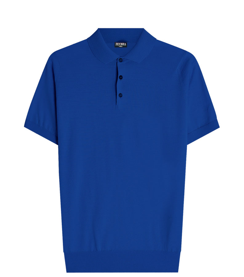 ZEYBRA - POLO MAN COTTON CREPE