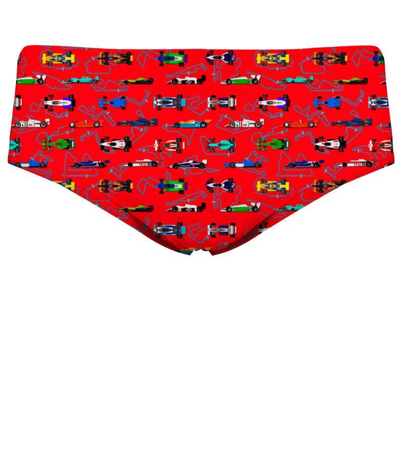 ZEYBRA - SLIP ALTO UOMO FORMULA 1 RED RACE