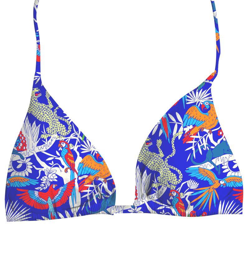 ZEYBRA - SLIDING TRIANGLE BRA GIRL FOREST ELECTRIC