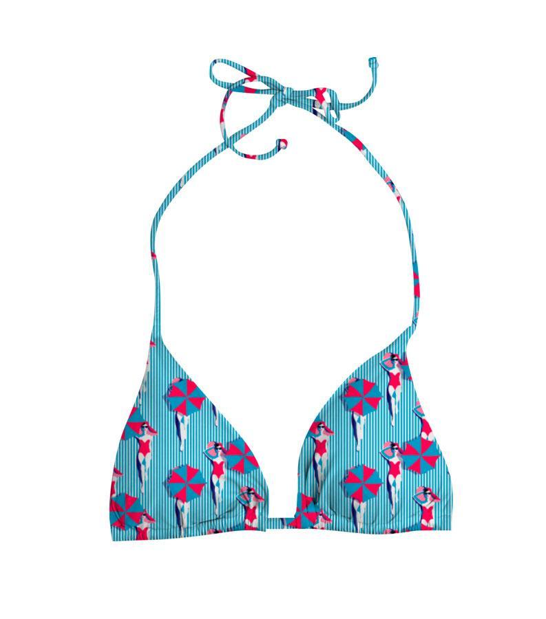 ZEYBRA - REVERSIBLE TRIANGLE BRA GIRL BEACH UMBRELLA HAWAY