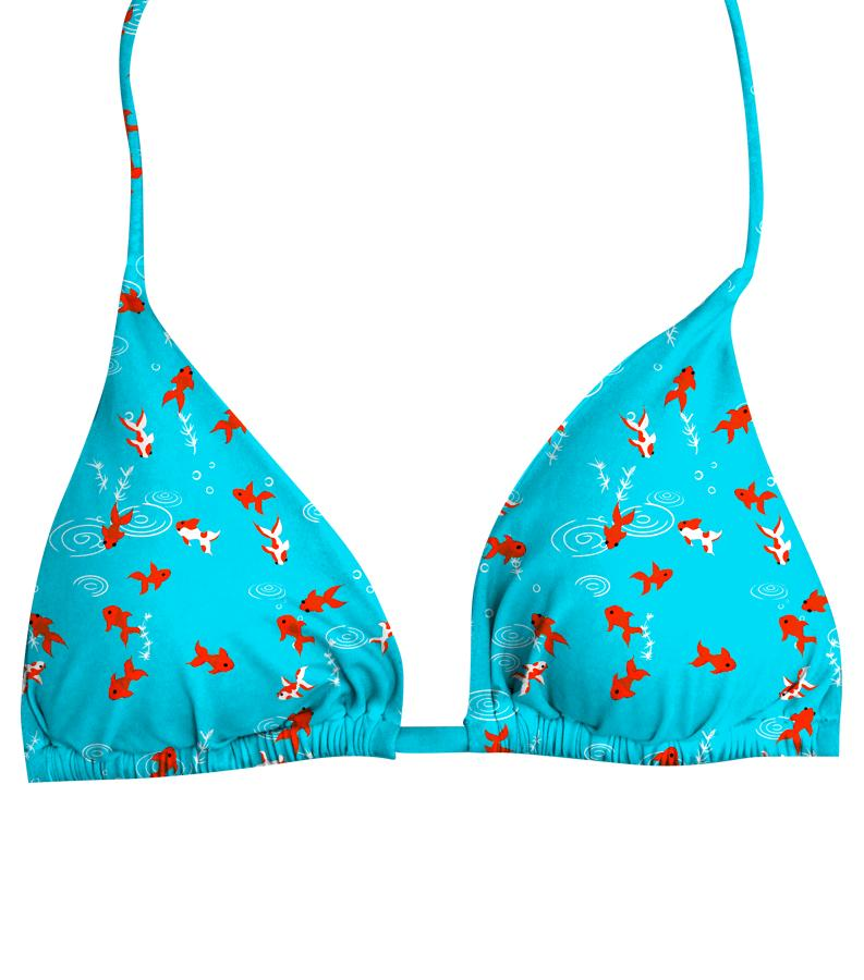 ZEYBRA - SLIDING TRIANGLE BRA WOMAN JAPAN FISH WATER